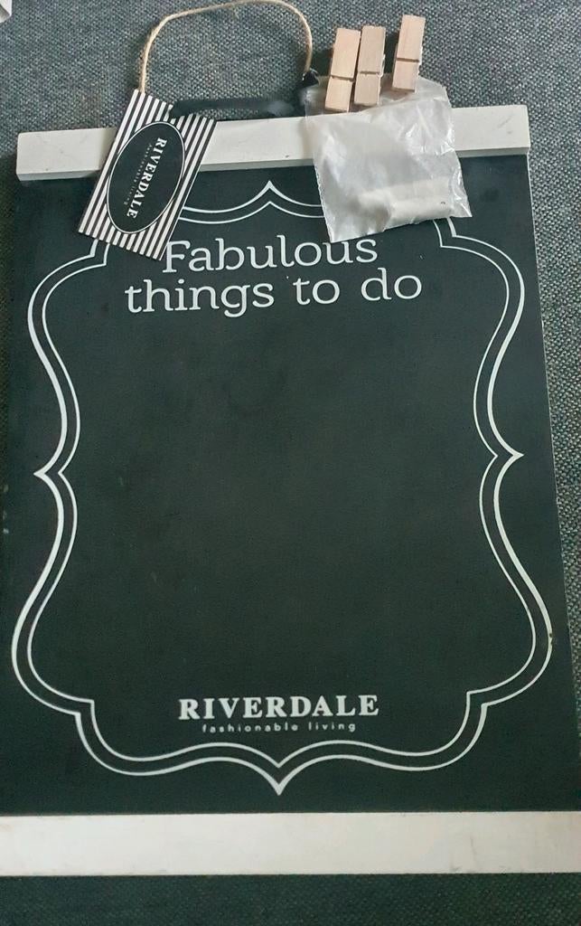 Riverdale krijtbord memobord, Ophalen of Verzenden, Nieuw