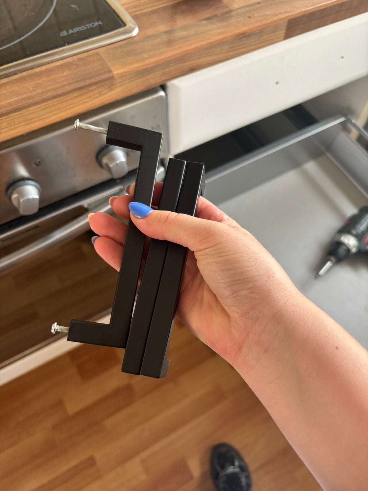 Keuken greep, Huis en Inrichting, Keuken | Keukenelementen, Minder dan 50 cm, Ophalen of Verzenden, Zo goed als nieuw, Minder dan 100 cm