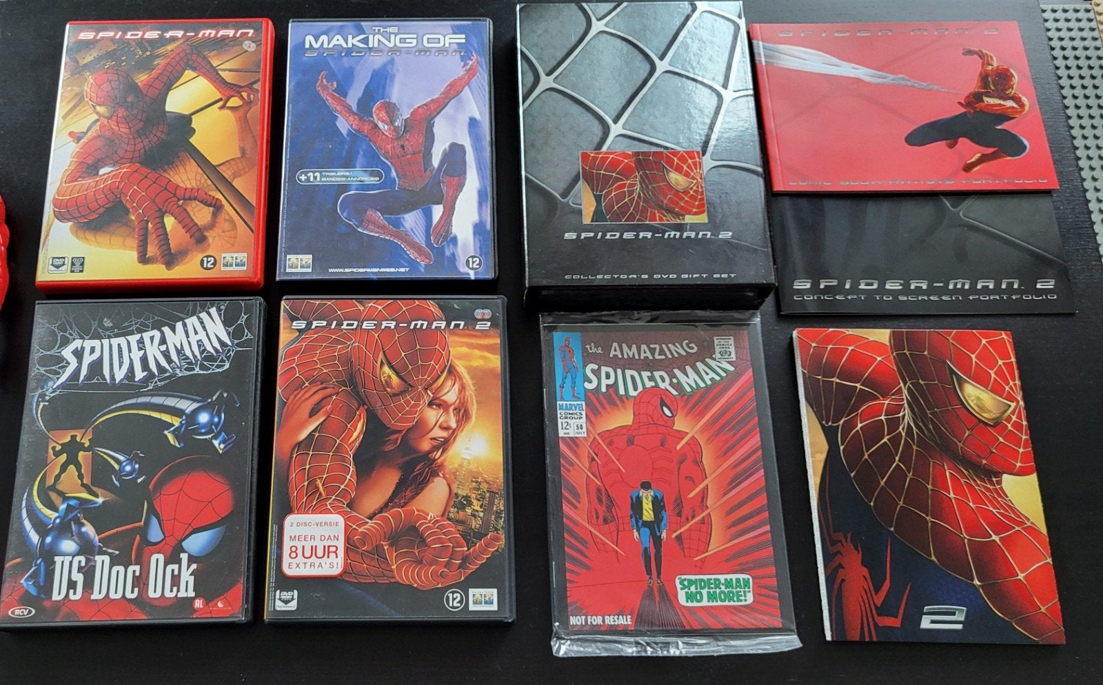 Spiderman DVD pakket met special editions, Vanaf 12 jaar, Ophalen of Verzenden, Gebruikt