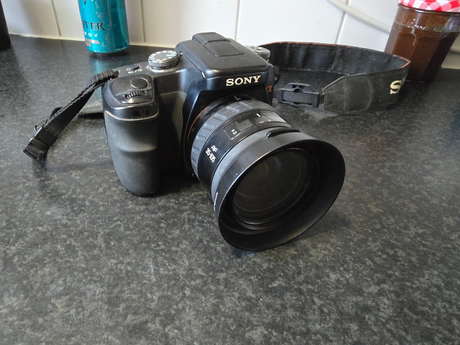 Sony Alpha DSLR-A100, Gebruikt, Ophalen of Verzenden, 4 t/m 7 keer, Sony