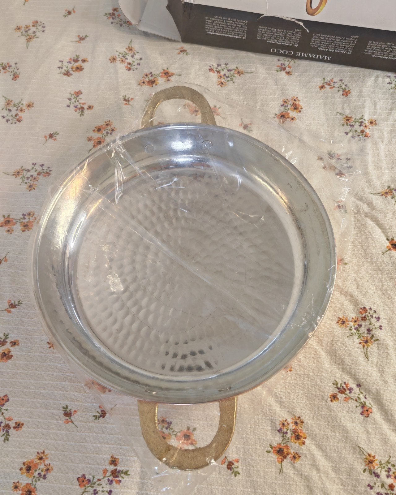 Nieuwe Madame Coco koperen pan - 20 cm, Koper, Nieuw, Ophalen of Verzenden, Kookpan