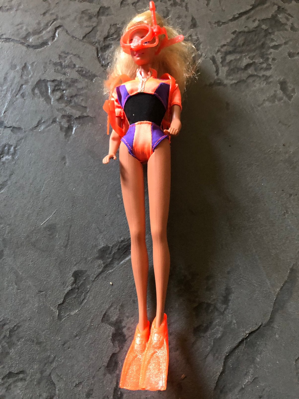 Barbie mattel 1966 maleisie  duikster jaren 90, Ophalen, Zo goed als nieuw, Fashion Doll