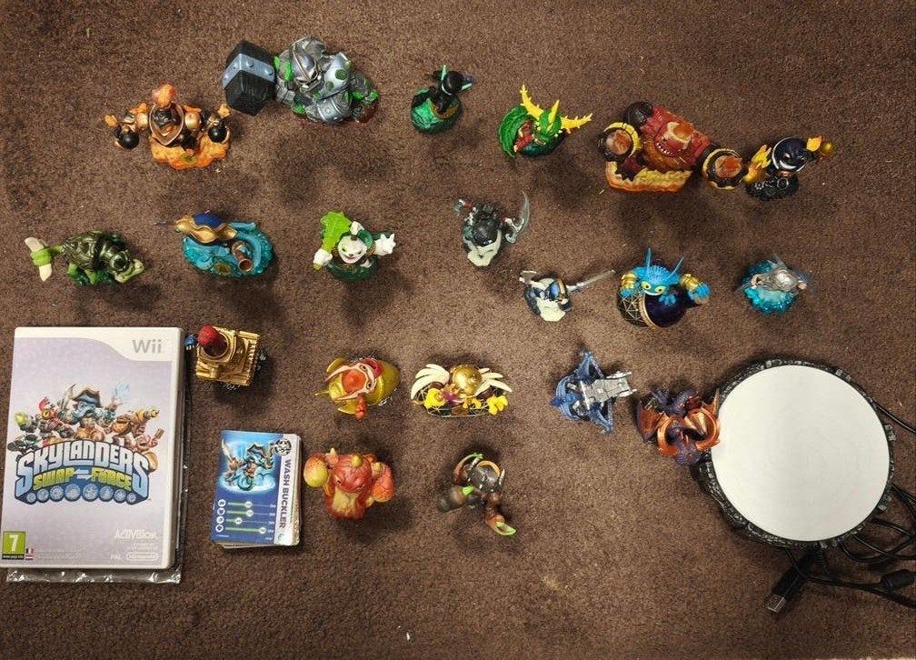 Wii Skylanders Swap force spel 20 skylanders, Avontuur en Actie, Gebruikt, 2 spelers, Ophalen of Verzenden