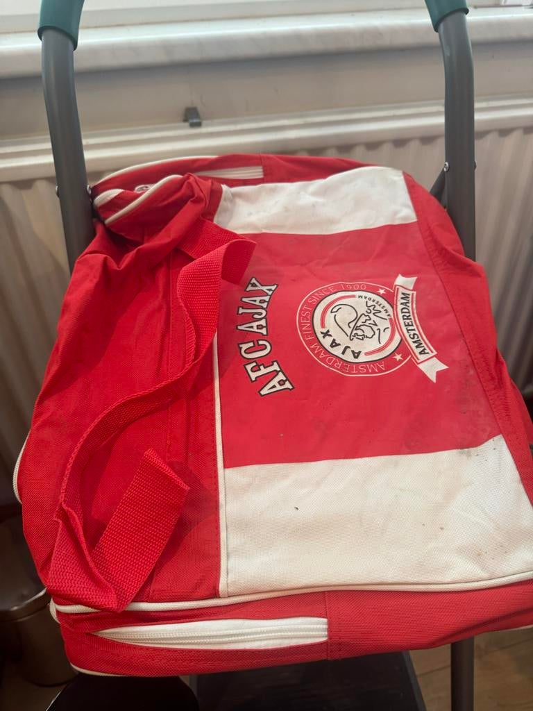 3 Ajax sporttassen, 2 zo goed als nieuw, Ophalen of Verzenden, Gebruikt, Unisex volwassen