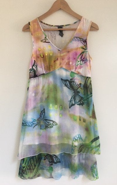 Mooie mini jurk SAO PAULO maat 36, Kleding | Dames, Meerkleurig, Ophalen of Verzenden, Zo goed als nieuw, Maat 36 (S)