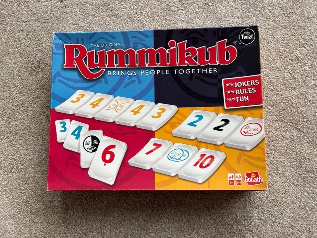 Rummikub Goliath, Een of twee spelers, Ophalen of Verzenden, Zo goed als nieuw