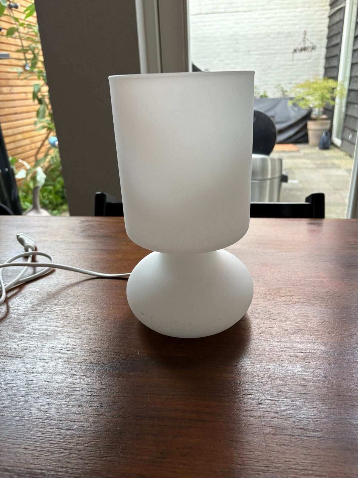 Ikea mushroom lamp, Ophalen, Wit, IKEA, Met stekker