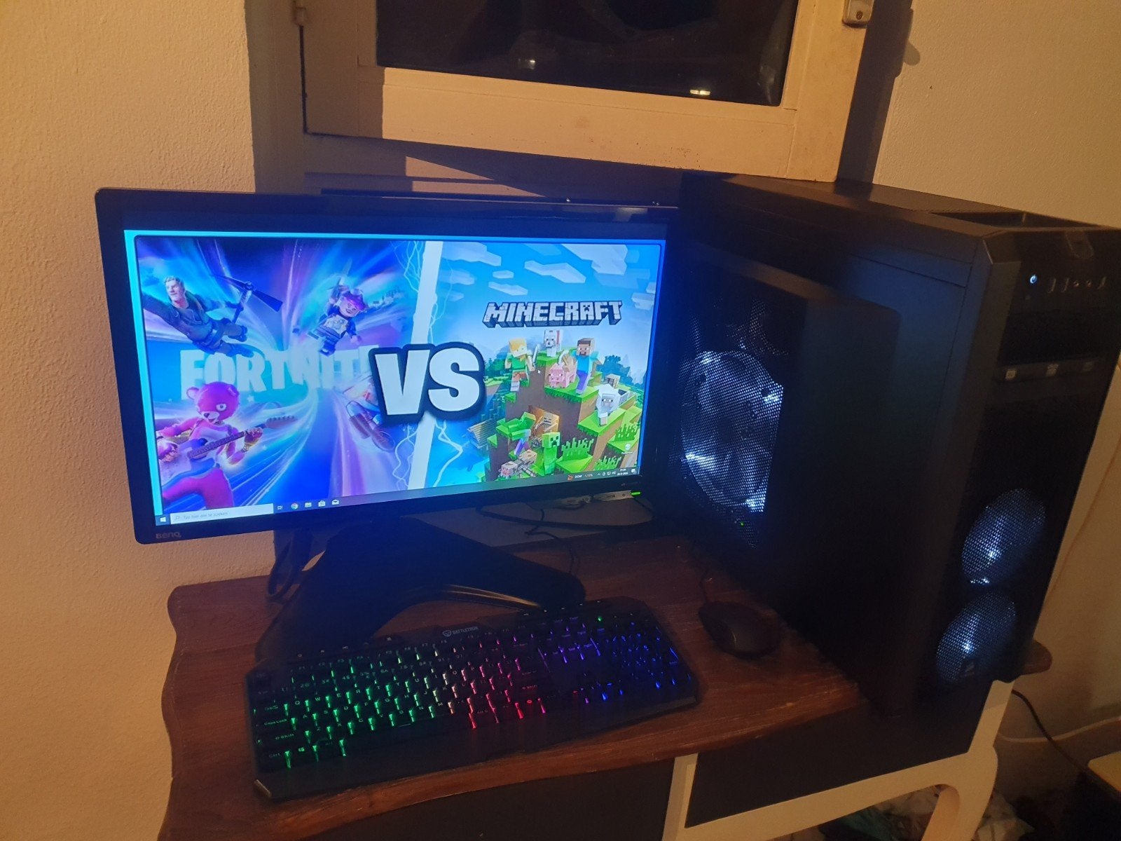 i7 3770K/GTX 1080/24Inch/RGB/Fortnite/16Gb/800GbSSD/Five M!!, Cooler Master, Virtual Reality, Zo goed als nieuw, HDD