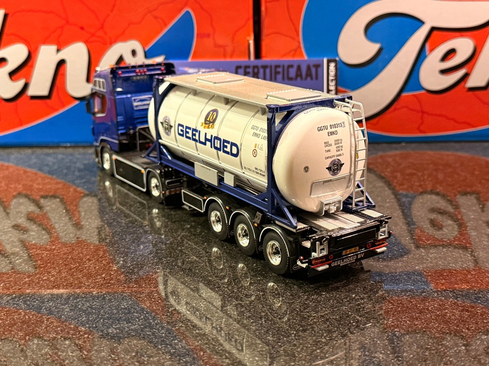 WSI - Scania next gen Geelhoed, Ophalen of Verzenden, Zo goed als nieuw, Bus of Vrachtwagen, Wsi
