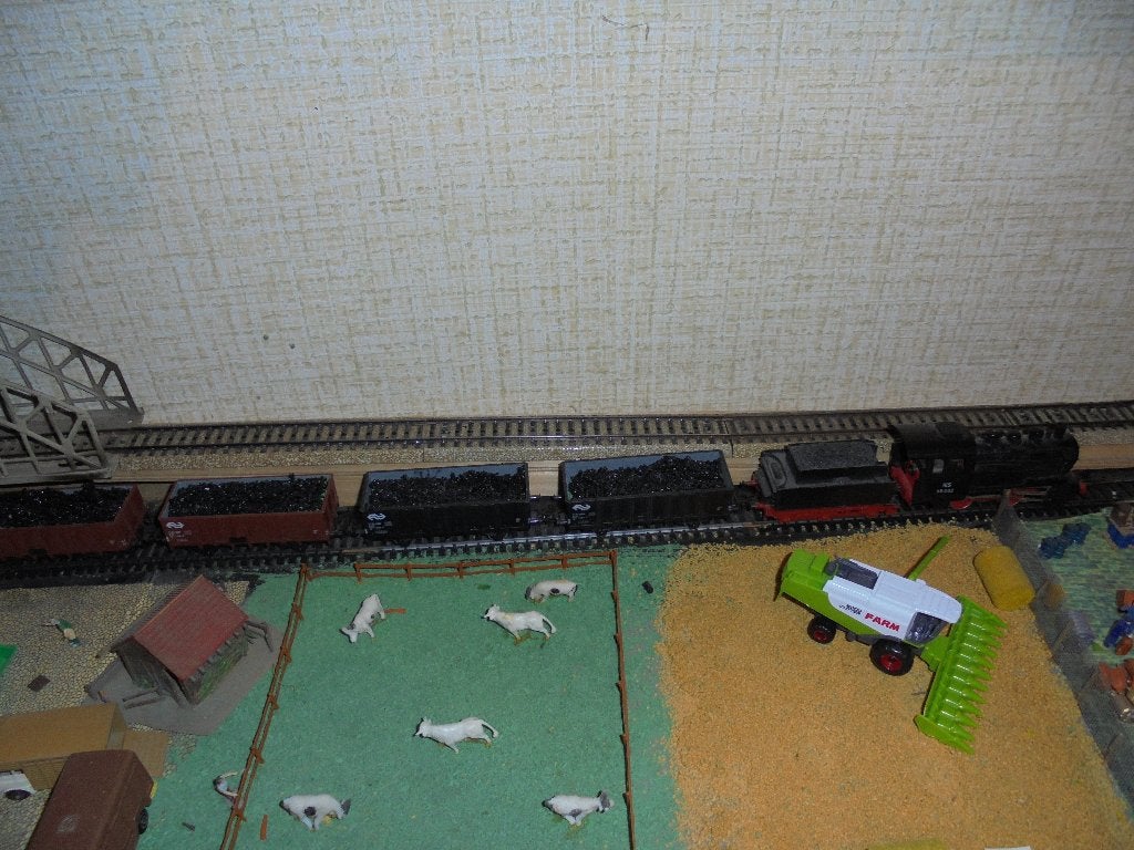 locomotief met wagons., Ophalen, Gelijkstroom, Analoog, Lima
