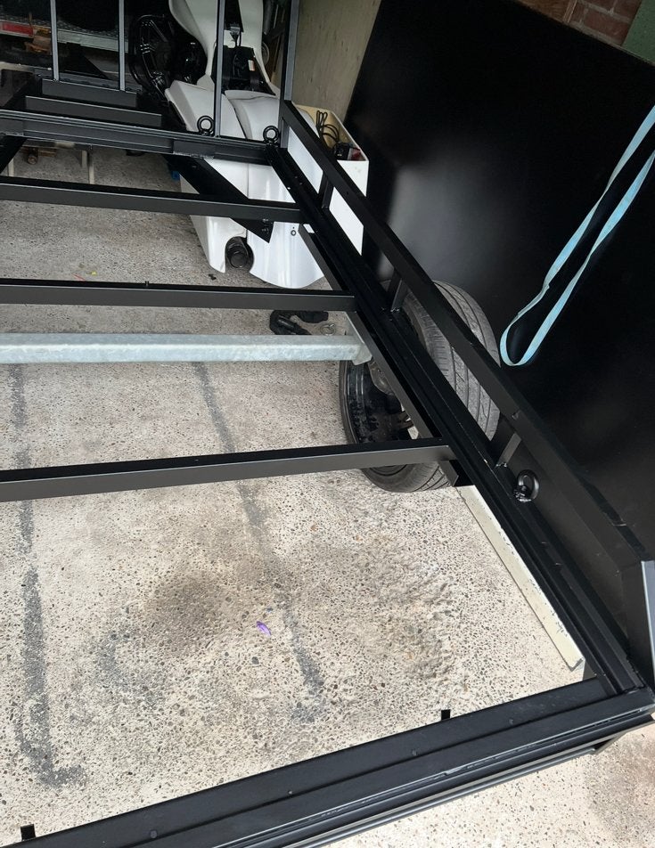 Motor trailer/aanhanger/ cross kar, Ophalen of Verzenden, Zo goed als nieuw