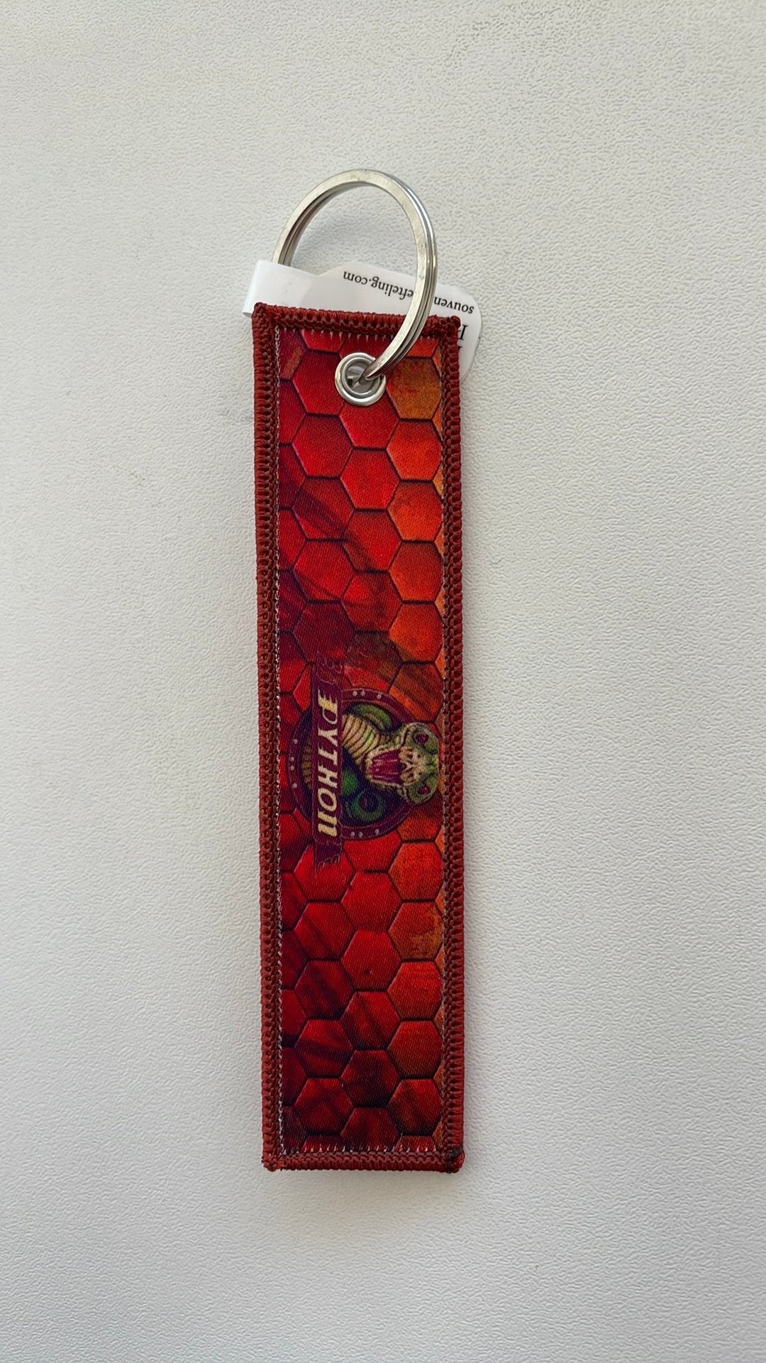 Efteling Flighttag Sleutelhanger Python, Verzamelen, Efteling, Ophalen of Verzenden, Nieuw, Gebruiksvoorwerp