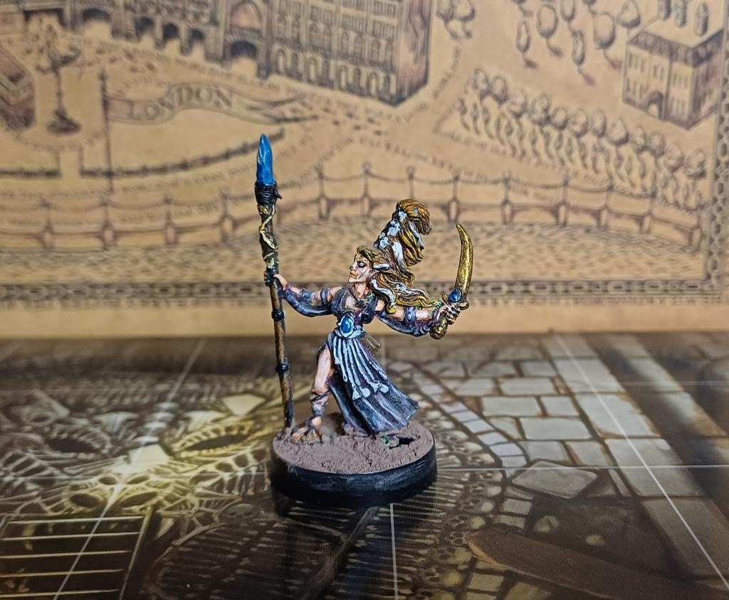 Metalen woodelf sorceress, Ophalen of Verzenden