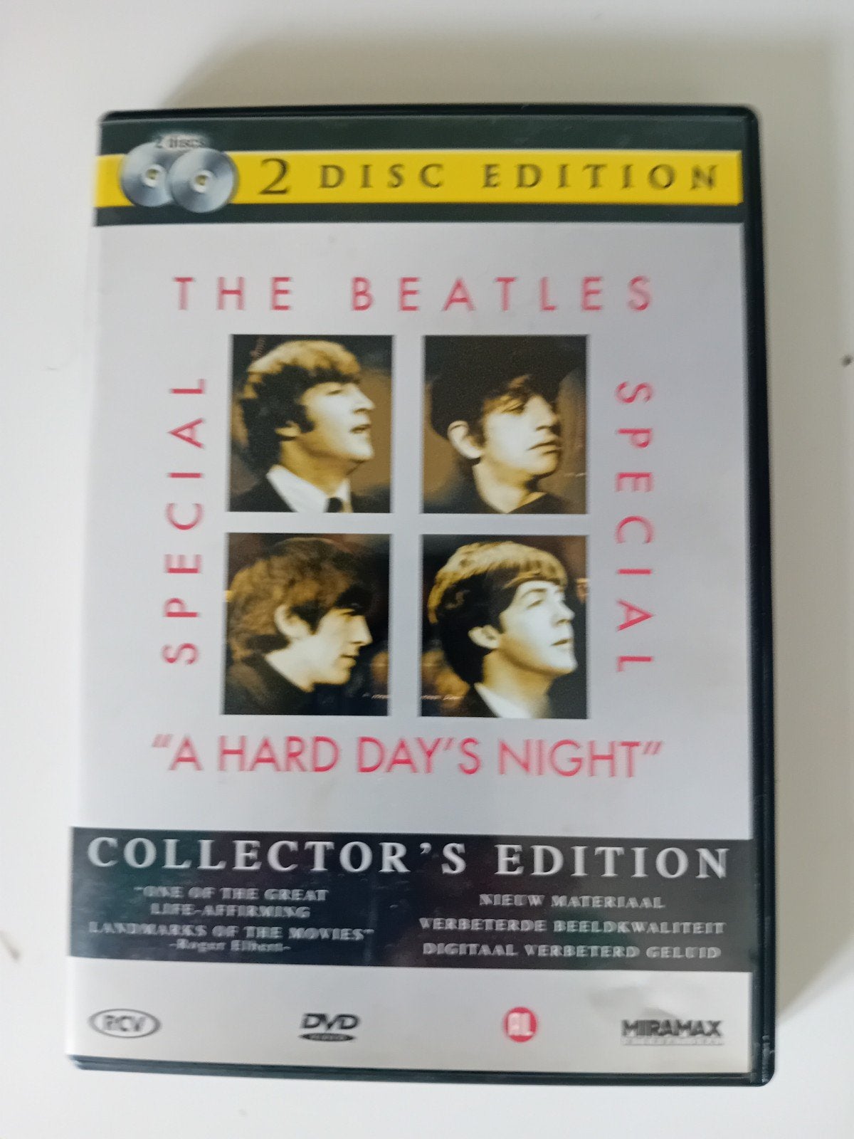 The Beatles 2 disc dvd nette staat., Alle leeftijden, Ophalen of Verzenden, Zo goed als nieuw, Natuur