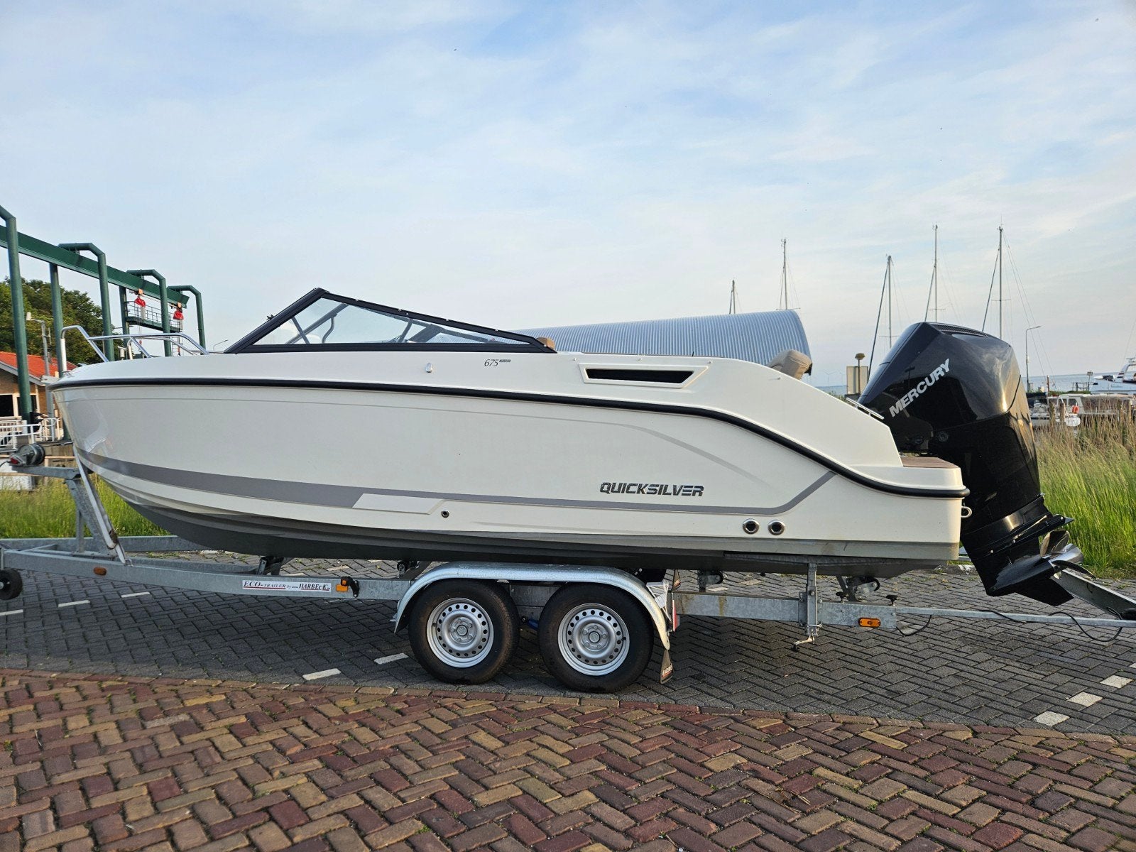 Active 675 Cruiser | Quicksilver Boats | 175pk v6 | TOPSTAAT, Elektrische start, 120 tot 200 pk, Zo goed als nieuw, 7 m