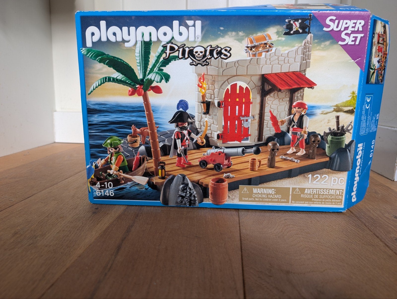 Playmobil piraten eiland set 6146, Pirates, Complete set, Ophalen of Verzenden, Zo goed als nieuw