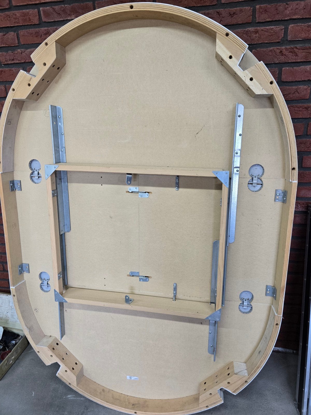 uitschuifbare eet tafel, Ophalen, Gebruikt, Vijf personen of meer, 100 tot 150 cm