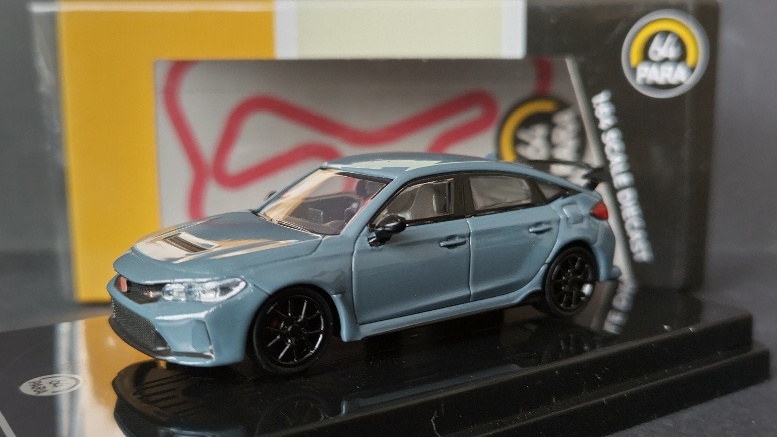 Honda Civic Type R Sonic Grey 1;64 Para64 Pol, Auto, Verzenden, ., Nieuw