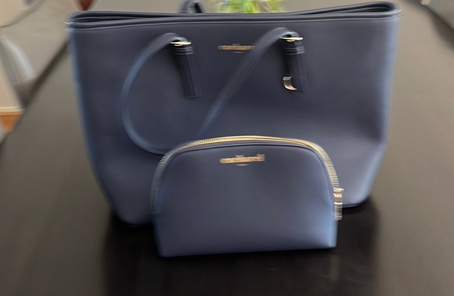Blauwe shopper cacharel nieuw!, Ophalen of Verzenden, Nieuw, Blauw, Shopper