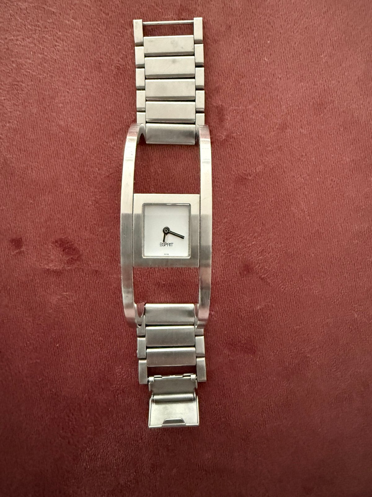 Zilveren horloge esprit, Ophalen, Staal, Esprit, Zo goed als nieuw