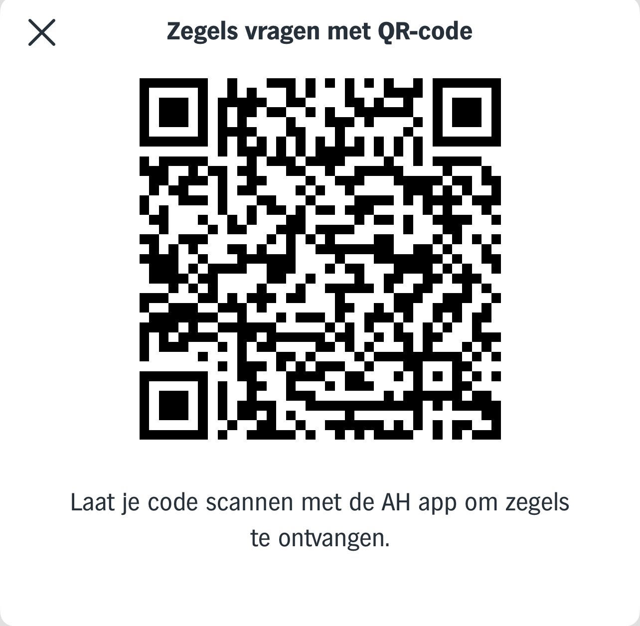 AH Zegels pannen gevraagd, Hobby en Vrije tijd, Ophalen, Winkel, Super of Benzinepomp, Zegels, Bonnen of Punten