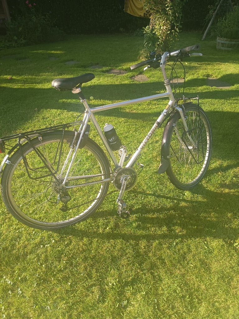 Vittorio randonneur  53cm, 28 inch, Gebruikt, Velgrem, Meer dan 20 versnellingen