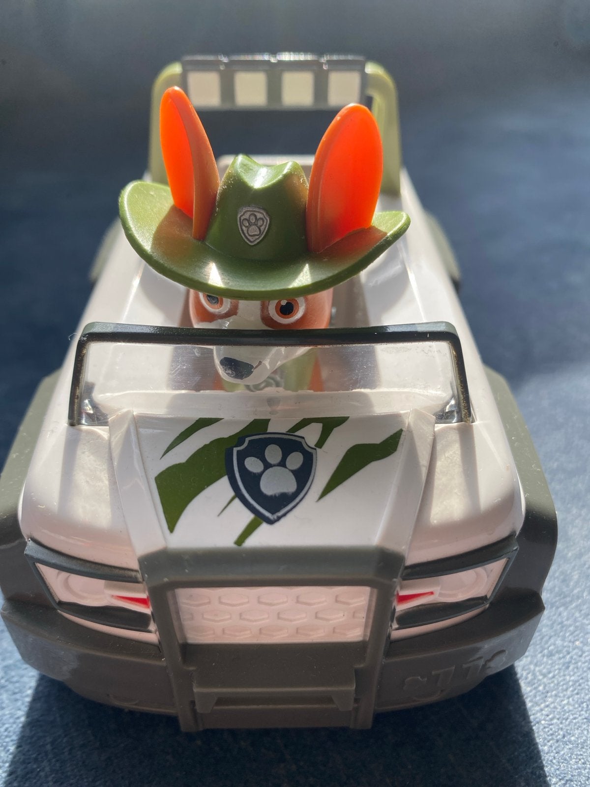 Paw Patrol Tracker Jeep Speelgoedauto met Figuur, Kinderen en Baby's, Ophalen of Verzenden, Gebruikt