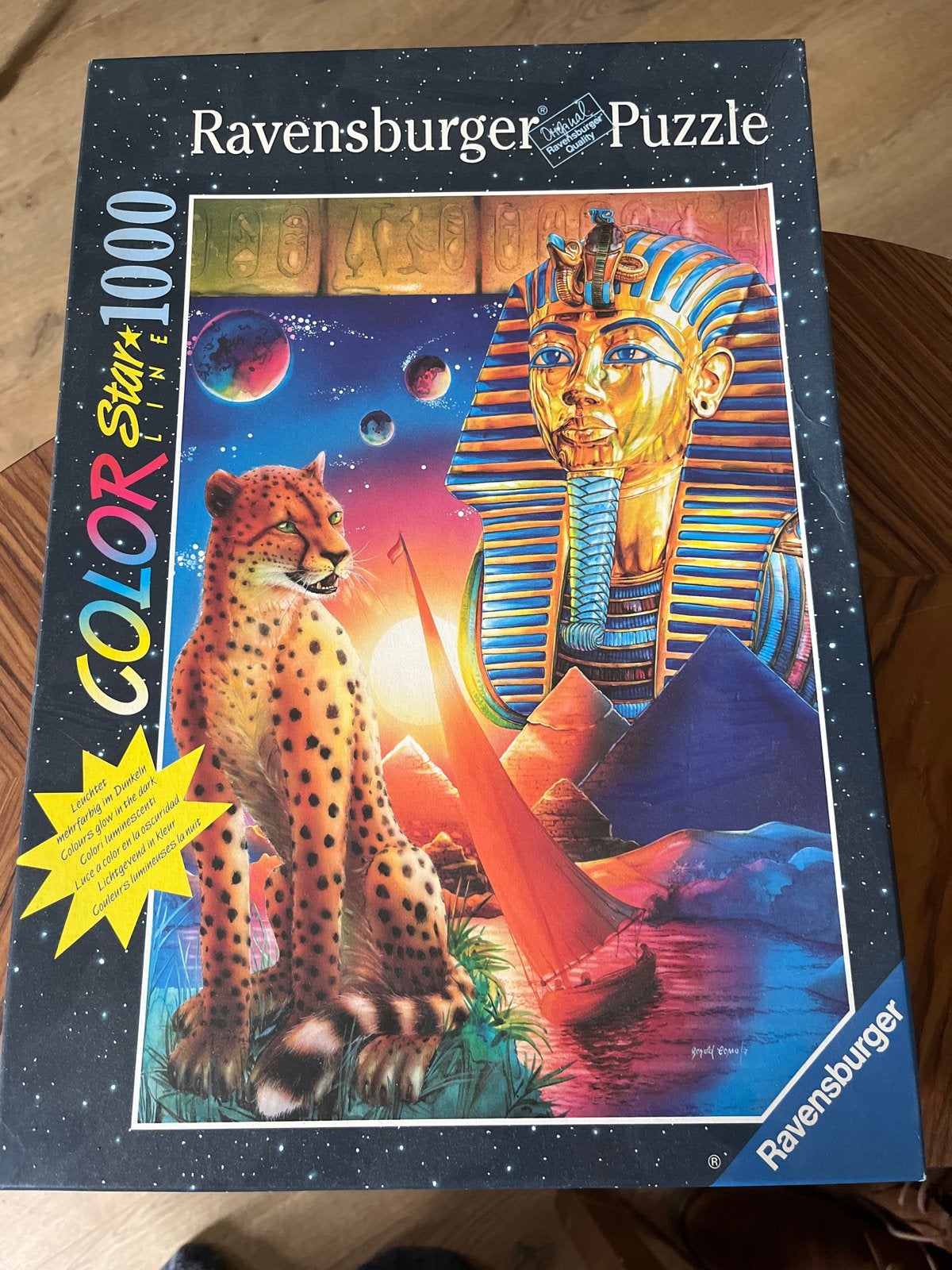 Ravensburger Color Star Line 1000 stukjes puzzel, Hobby en Vrije tijd, Ophalen of Verzenden, 500 t/m 1500 stukjes, Gebruikt, Legpuzzel
