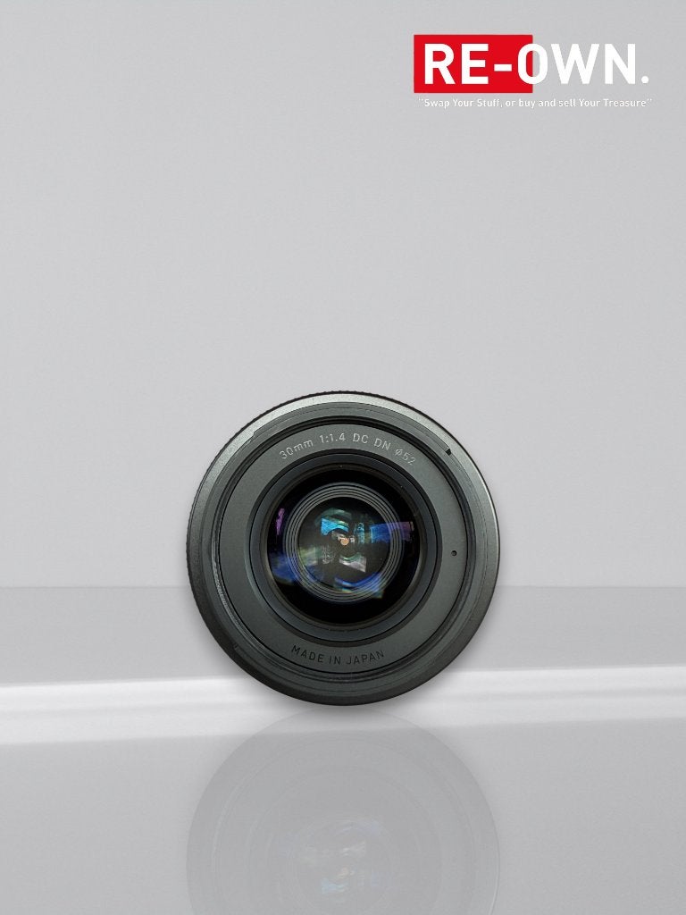 SIGMA 30MM F/1.4 DC DN FOR FUJIFILM X-MOUNT | NIEUWSTAAT, 30 mm, Sigma, ,, Overige typen