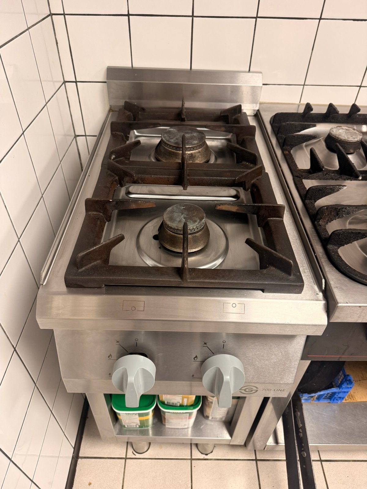Gastro 700 G line 2 pits gasfornuis, Zakelijke goederen, Horeca | Keukenapparatuur, Ophalen, Gebruikt, Fornuis, Frituur en Grillen