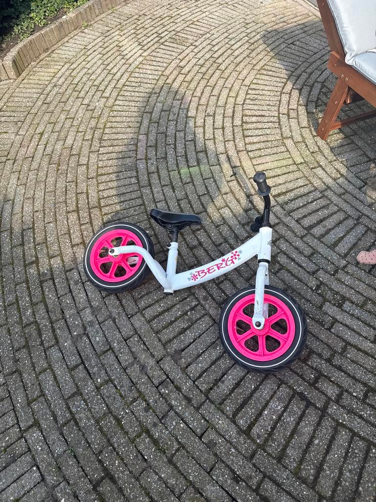 BERG Loopfiets Roze - Verstelbaar, Ophalen, Gebruikt, Loopfiets
