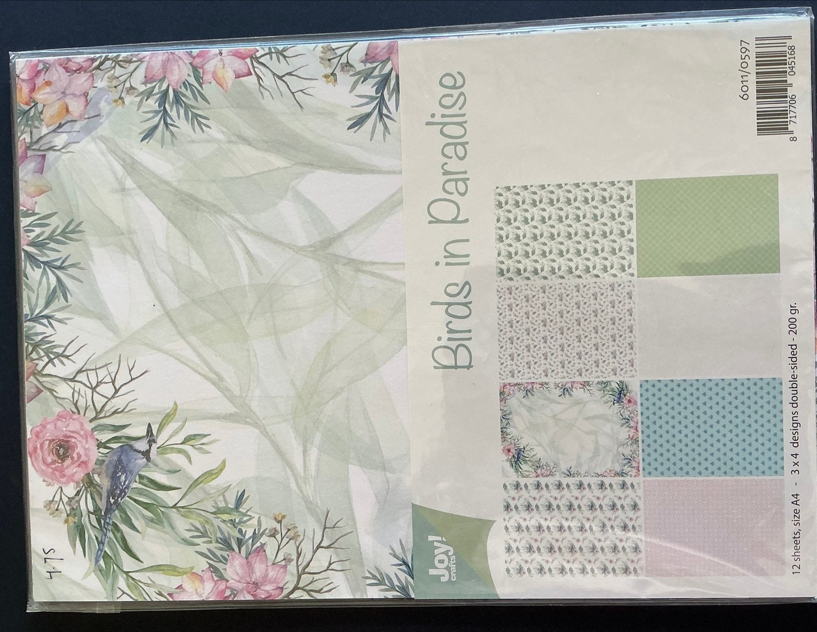 Scrapbook papier Joy Crafts & Noor! Design (diverse sets), Hobby en Vrije tijd, Scrapbooking, Ophalen of Verzenden, Gebruikt, Papier of Karton