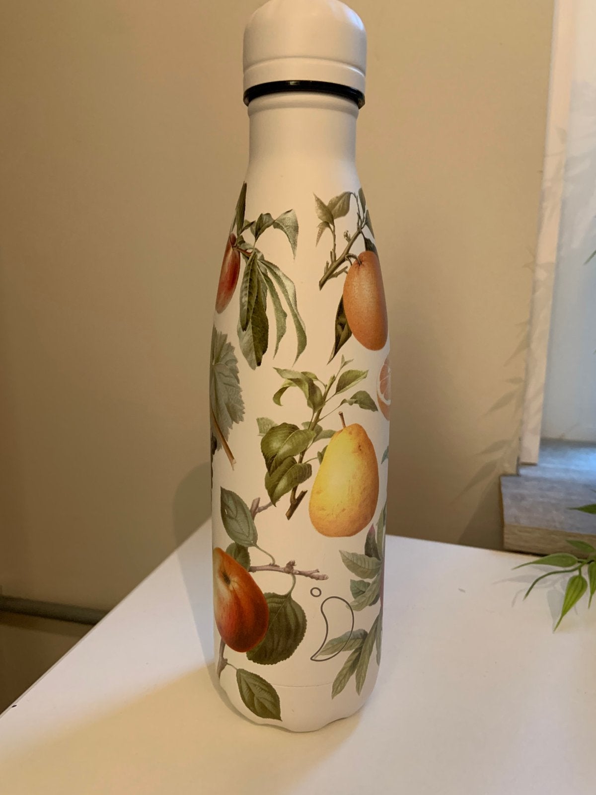 Chillys bottle waterfles met fruitprint, Meerkleurig, Ophalen of Verzenden, Zo goed als nieuw, Metaal