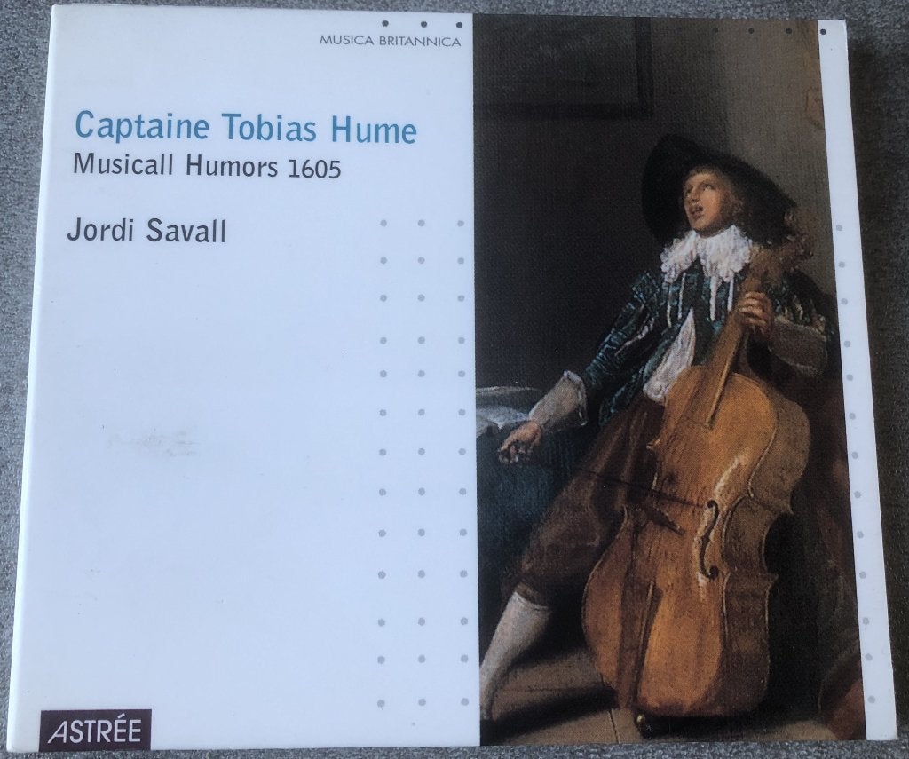 JORDI SAVALL - CAPTAINE TOBIAS HUME - MUSICALL HUMORS, Cd's en Dvd's, Ophalen of Verzenden, Zo goed als nieuw