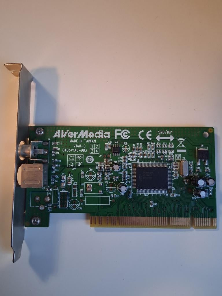 AverMedia TV-kaart V1A8-C PCI, Tv-Out, Gebruikt, Overige soorten, Ophalen of Verzenden