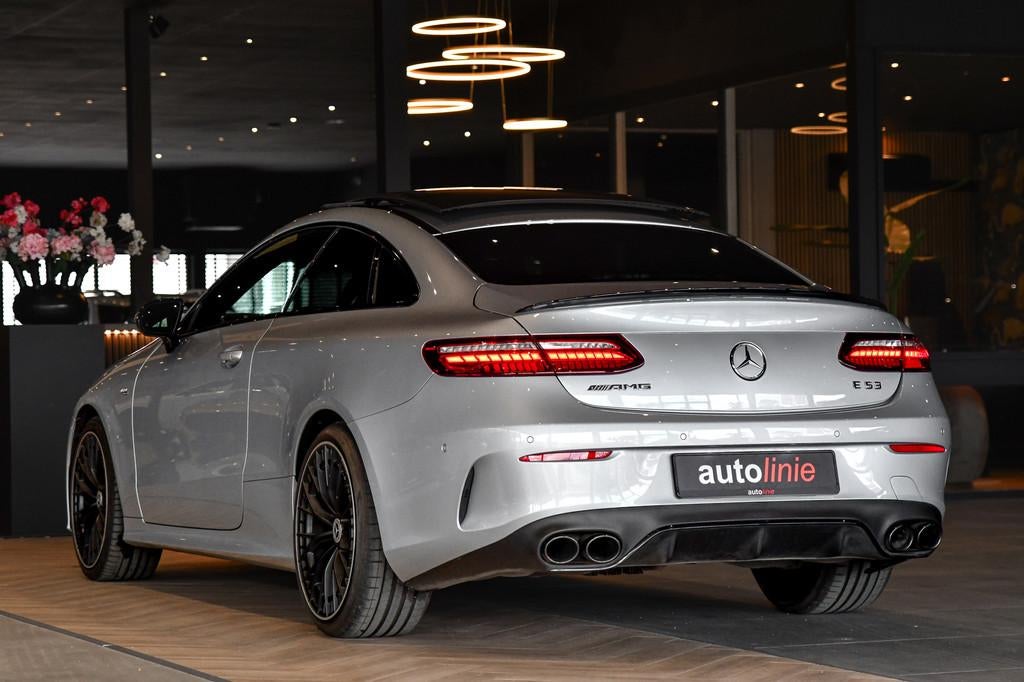 Mercedes-Benz E-klasse Coupé AMG 53 4MATIC+. Pano, Luchtv,, 435 pk, Gebruikt, 11 km/l, Bedrijf
