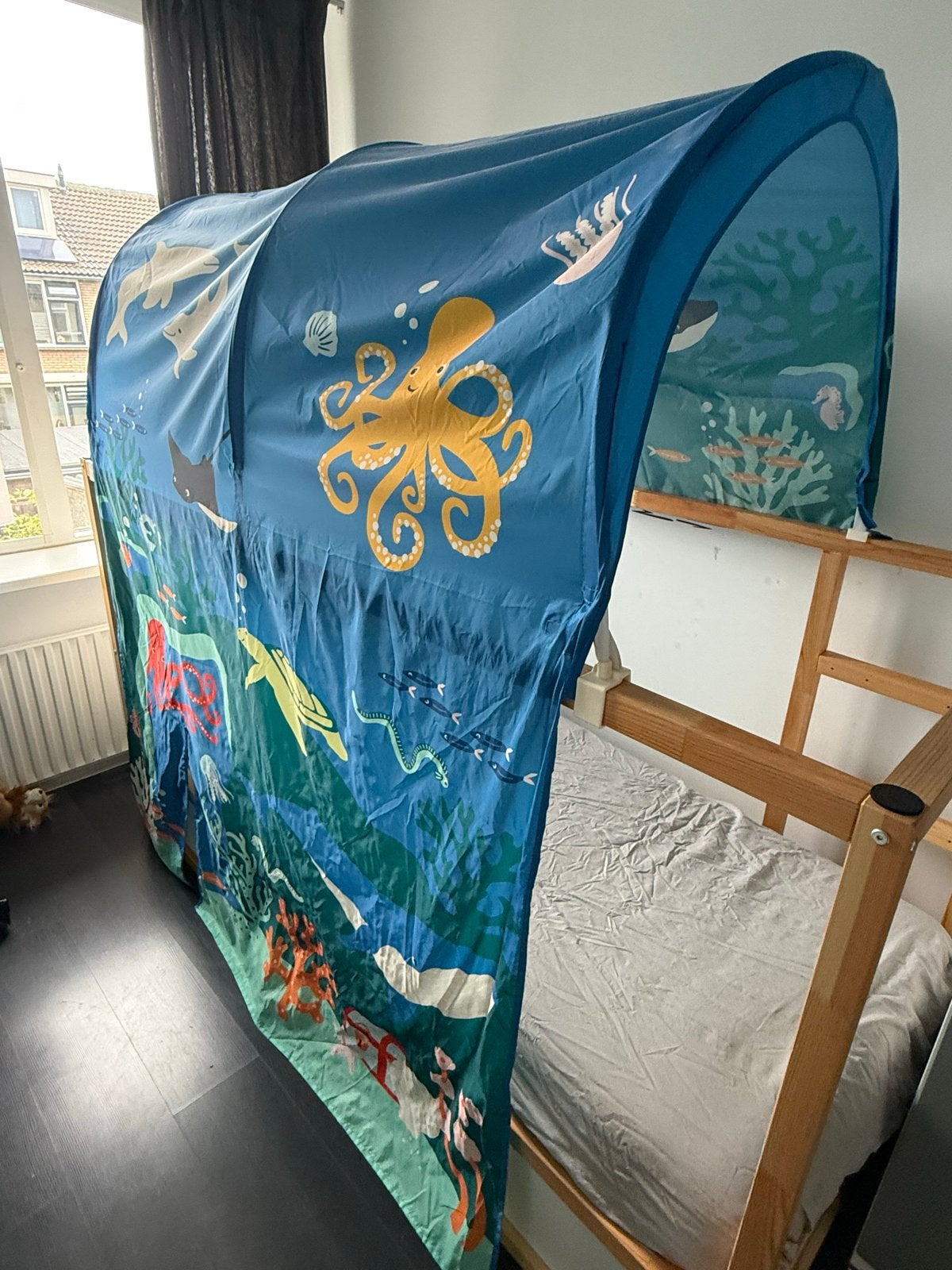 Leuke bedtent/tunnel met onderwater thema IKEA KURA, Ophalen, Gebruikt, Overige typen