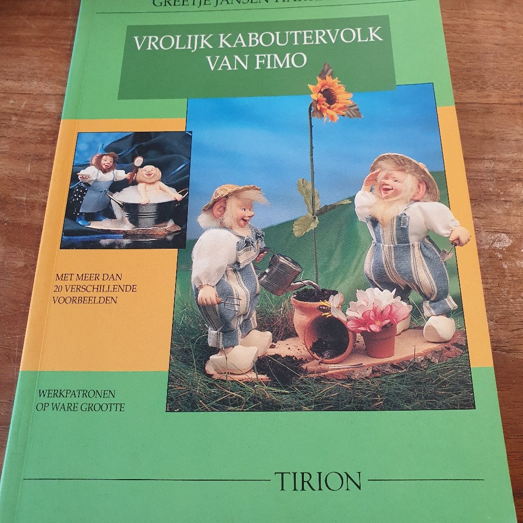 Boekjes over FIMO kleien, Ophalen, Gelezen, Kleien en Boetseren