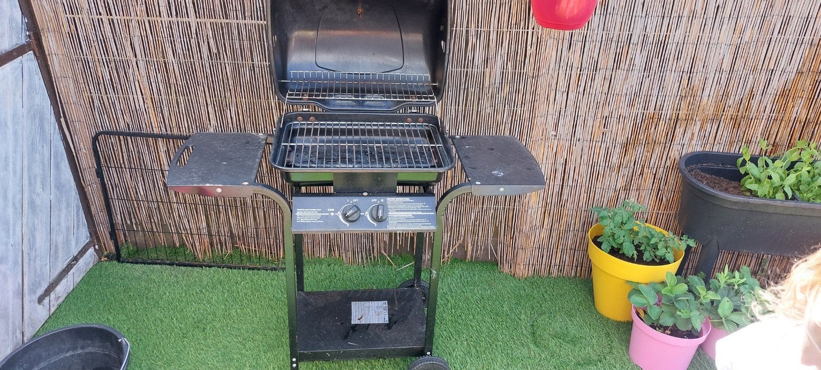 gratis gas BBQ, Ophalen, Gebruikt