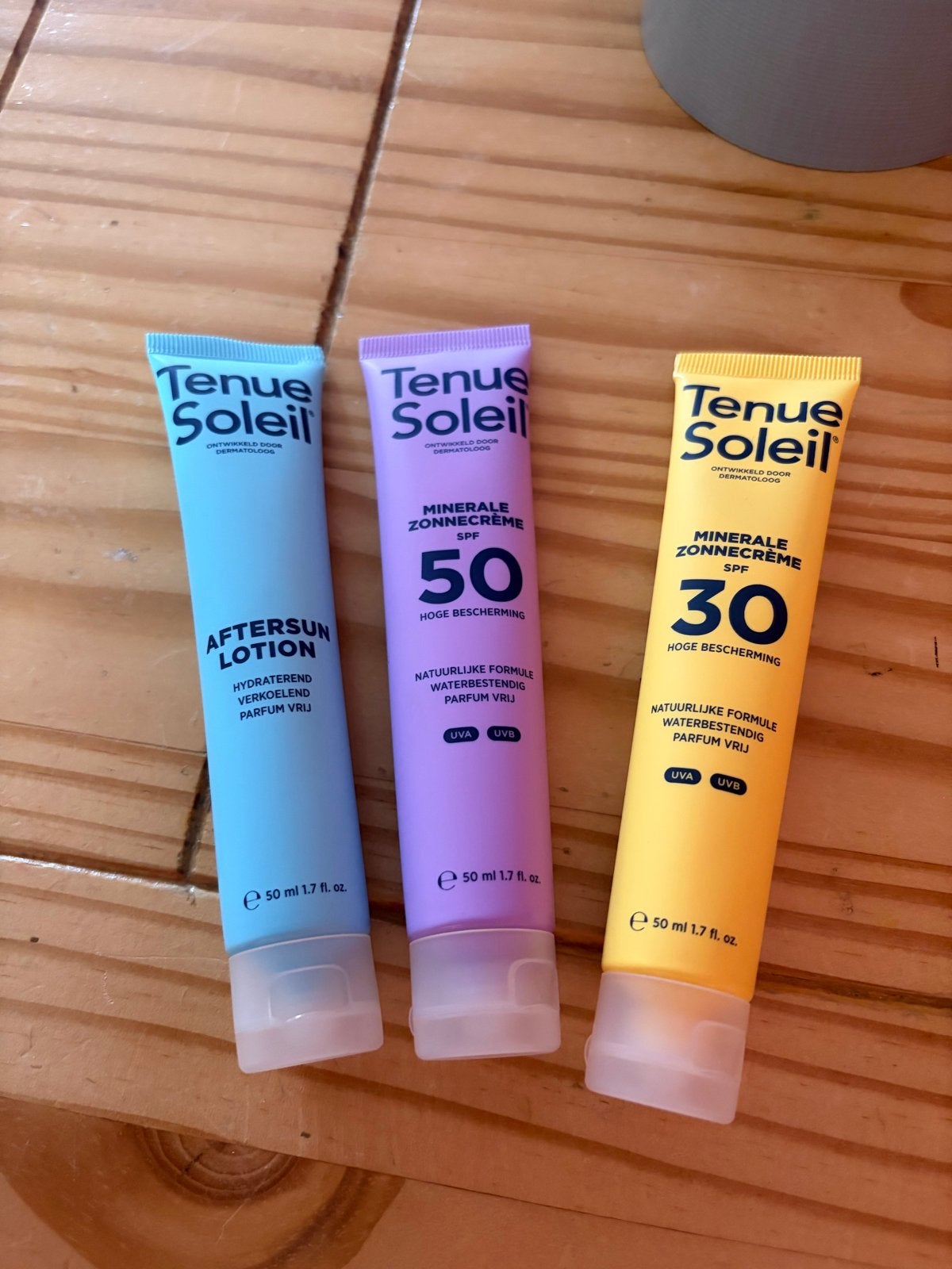 Tenue Soleil Zonnebrand & Aftersun Set SPF30 & SPF50, Sieraden, Tassen en Uiterlijk, Uiterlijk | Lichaamsverzorging, Ophalen of Verzenden