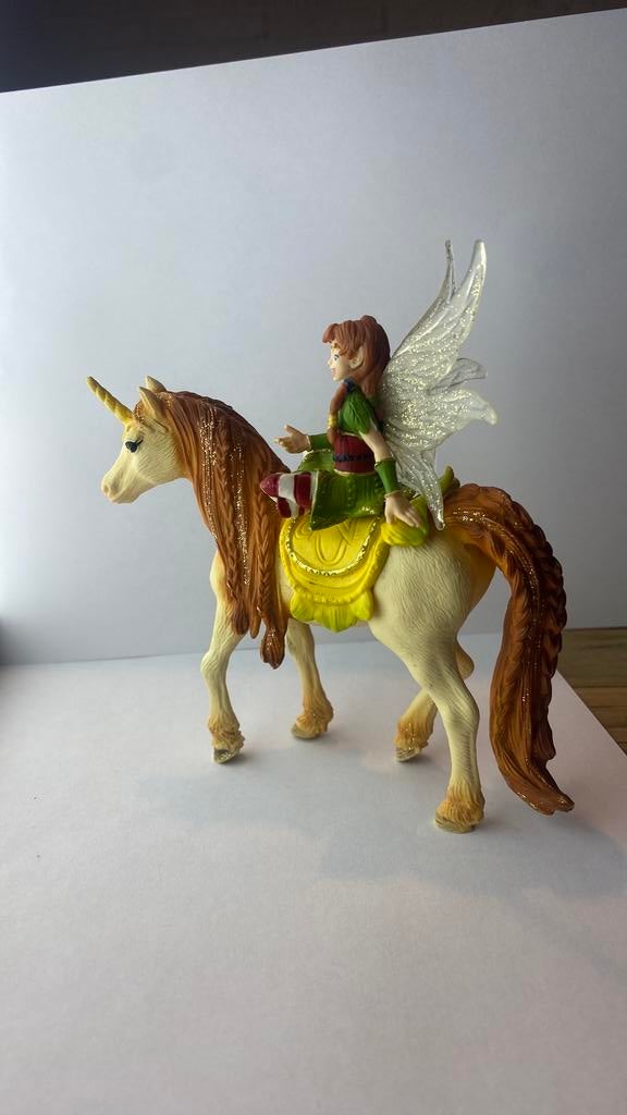 Schleich bayala elfje en eenhoorn⭐️❤️, Ophalen of Verzenden, Zo goed als nieuw