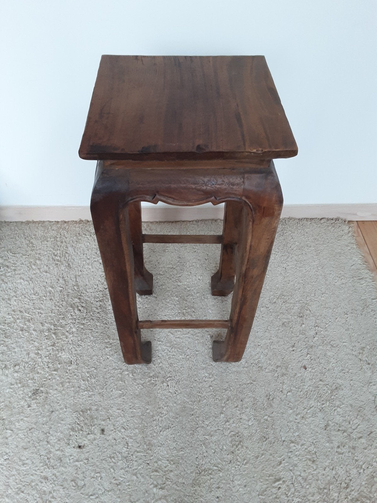 Antieke houten opiumtafel als bv. plantentafel / bijzettafel, Ophalen