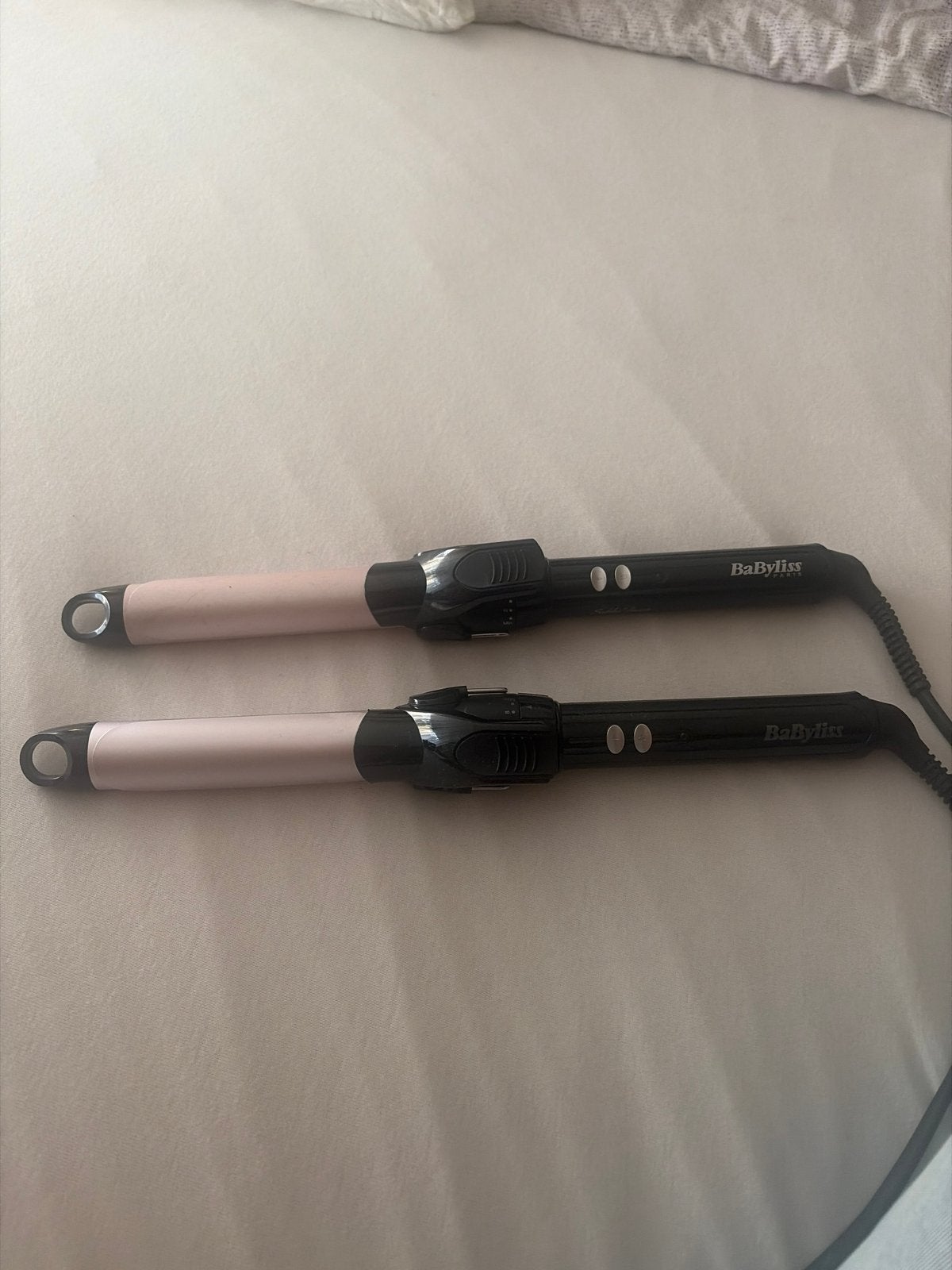 BaByliss Sublim'touch krultangen (set van 2), Ophalen of Verzenden, Gebruikt, Haarverzorging