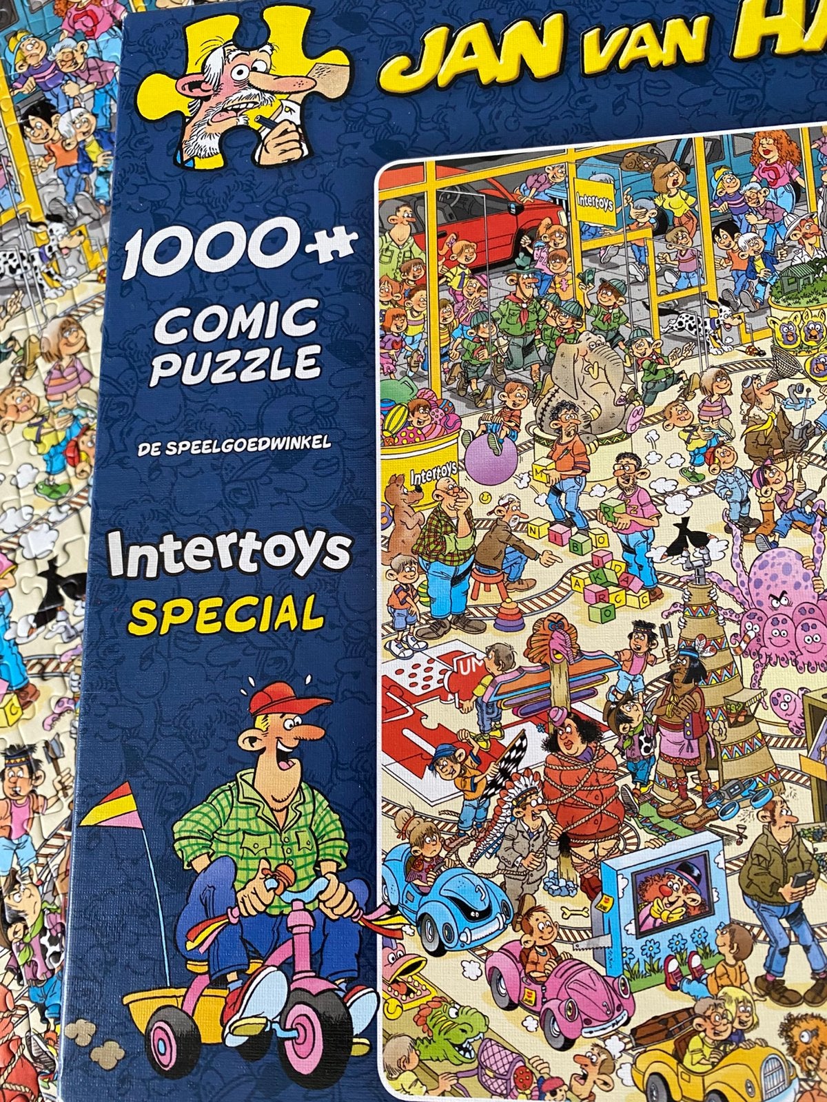 Jan van Haasteren puzzel 1000 stukjes, Ophalen of Verzenden, 500 t/m 1500 stukjes, Zo goed als nieuw