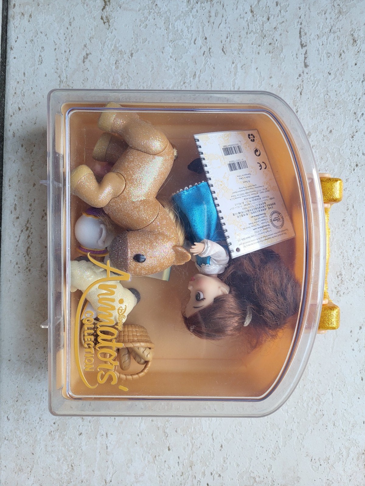 Disney Animators' Collection Belle Mini Doll Playset, Ophalen of Verzenden, Gebruikt, Overige typen