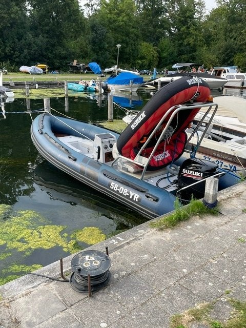 Rib boot te koop met 90pk Suzuki motor., Watersport en Boten, Gebruikt, 6 m, 2 m, Zonnedek