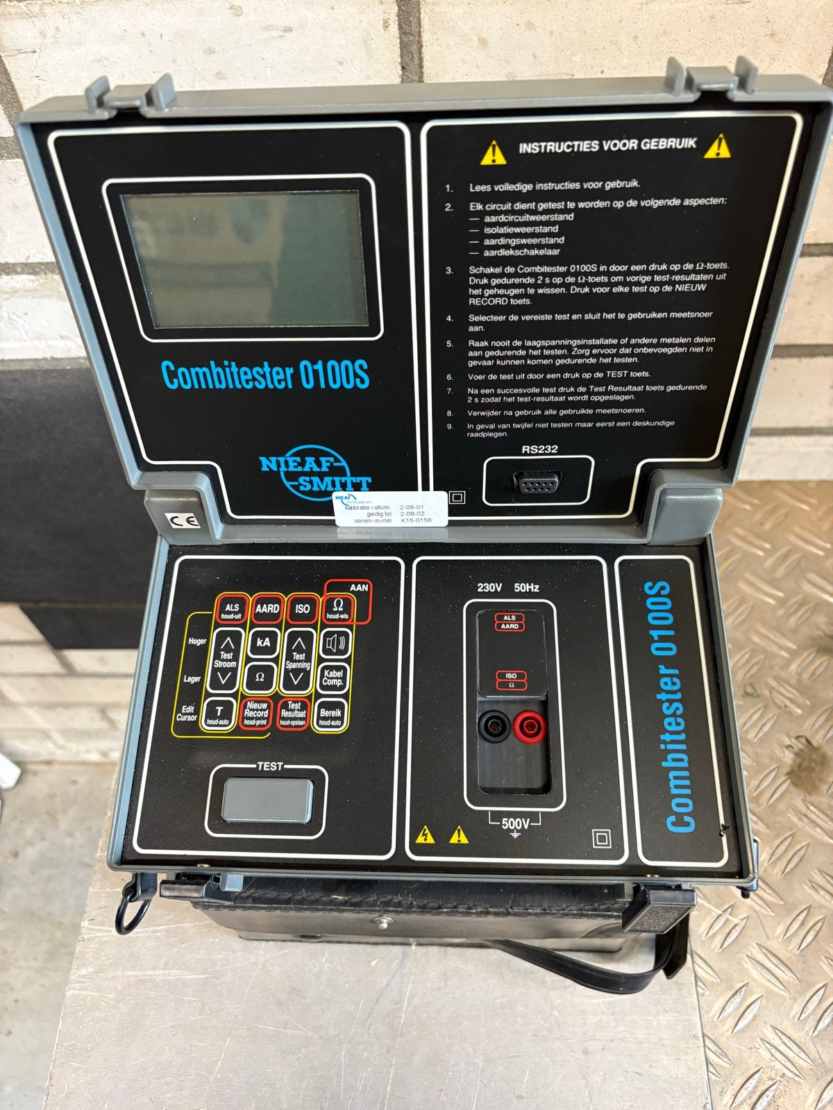 Nieuwstaat Nieaf-Smitt Combitester 0100S & PAT 3140S, Ophalen, Zo goed als nieuw, Elektriciteit
