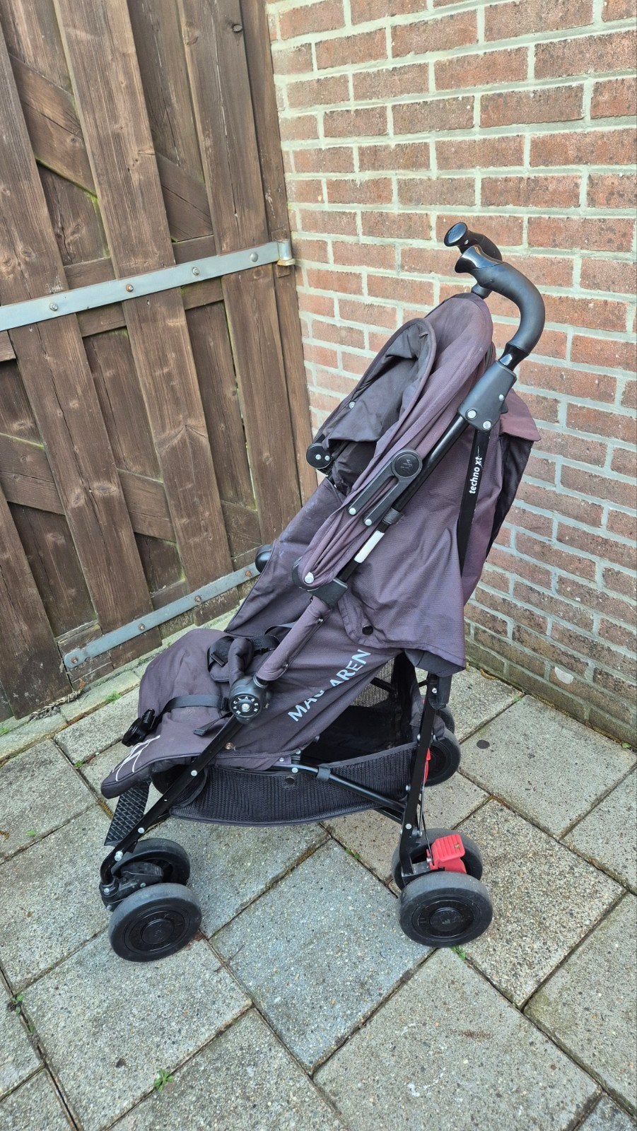 Maclaren Techno XT buggy, Ophalen, Gebruikt, Maclaren, Verstelbare rugleuning