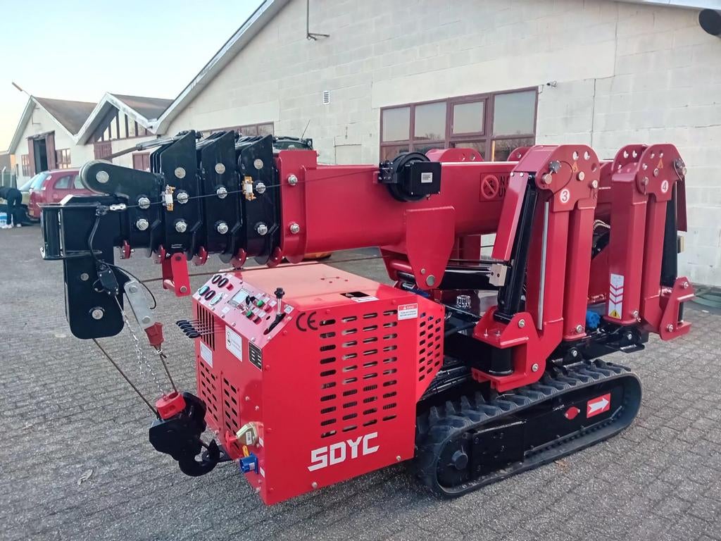 Spider Crane hybride  / compact hijskraan / Spin kraan, Ophalen, Kraan