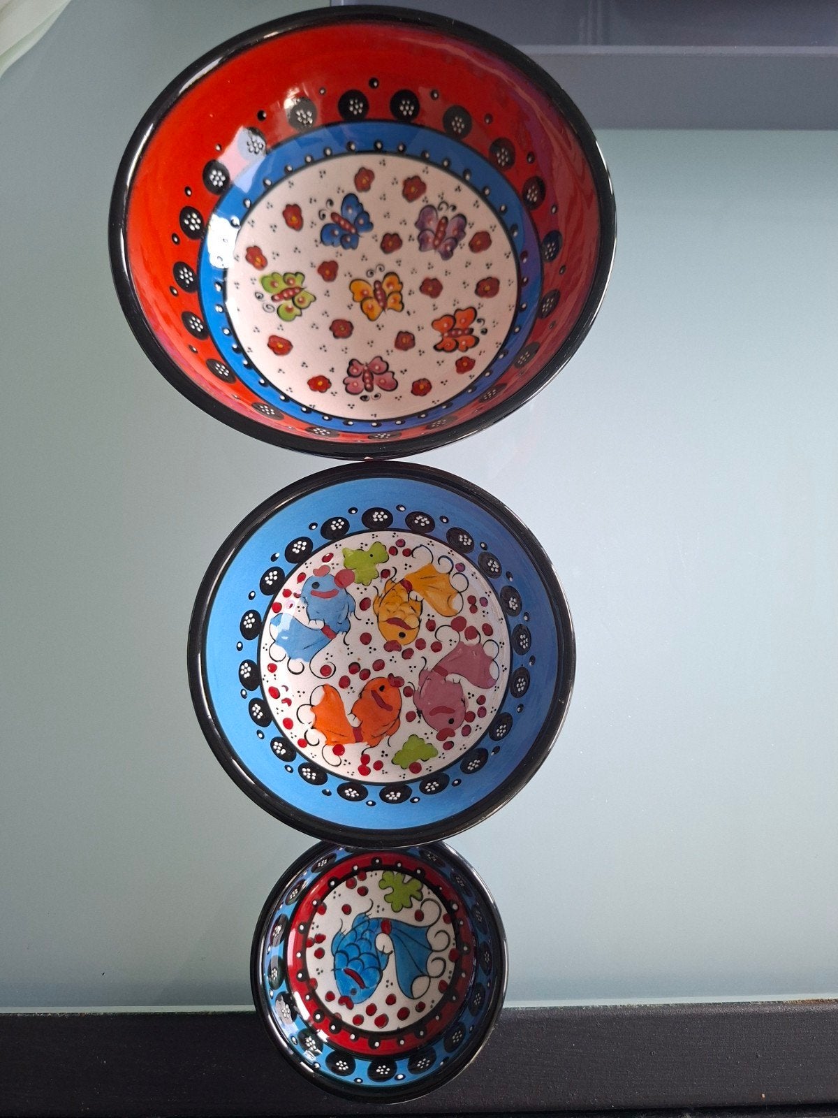8 inari + 3 Nimet  bowls, Keramiek, Overige typen, Ophalen of Verzenden, Zo goed als nieuw
